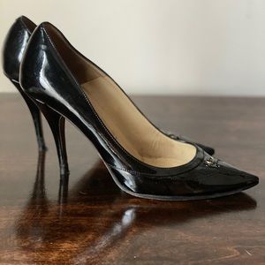JIMMY CHOO black patent leather pumps (38EU)